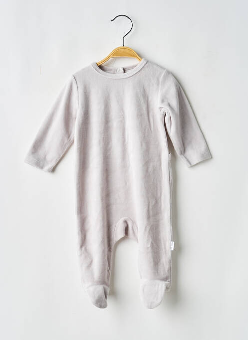 Pijama închidere presată gri P'TIT BISOU garcon