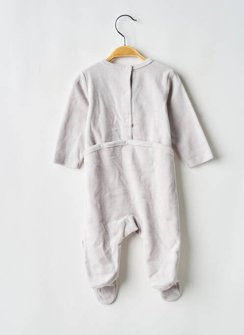 Pijama închidere presată gri P'TIT BISOU garcon