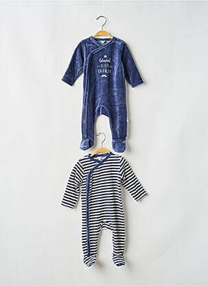 Pijama albastru P'TIT BISOU băiat