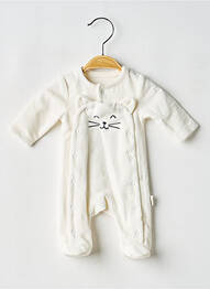 Pijama închidere presată bej P'TIT BISOU garcon