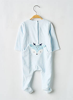 Pijama închidere presată albastru P'TIT BISOU garcon