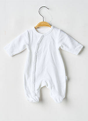 Pijama alb P'TIT BISOU fată