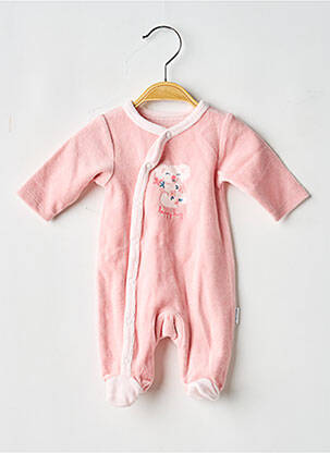 Pijama roz P'TIT BISOU fată