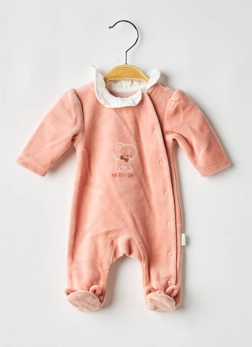 Pijama roz P'TIT BISOU fată