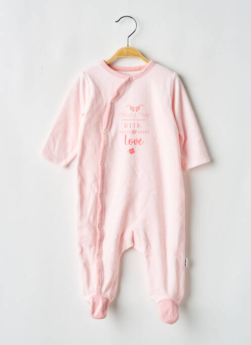 Pijama roz P'TIT BISOU fată
