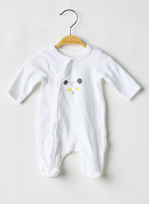 Pijama alb P'TIT BISOU băiat