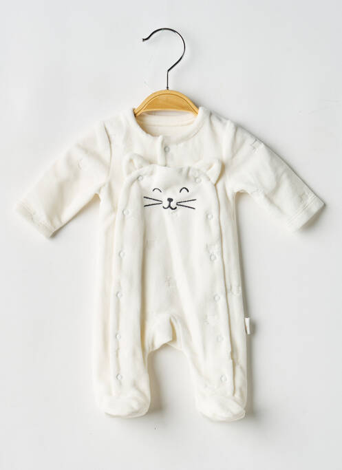 Pijama bej P'TIT BISOU băiat