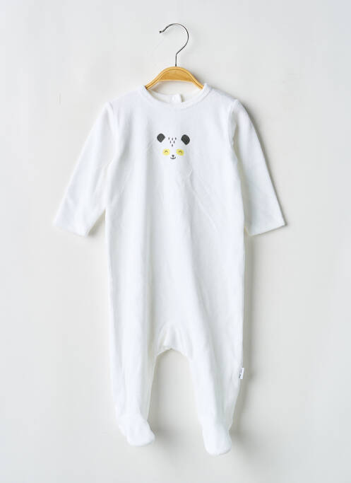 Pijama alb P'TIT BISOU băiat