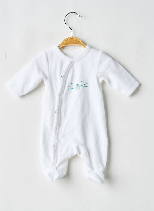 Pijama alb P'TIT BISOU băiat