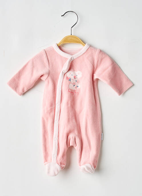 Pijama roz P'TIT BISOU fată