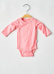 Body de lenjerie roz P'TIT BISOU fille
