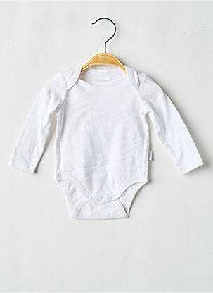 Body de lenjerie alb P'TIT BISOU garcon