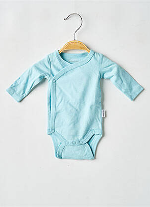 Body de lenjerie închidere presată albastru P'TIT BISOU garcon