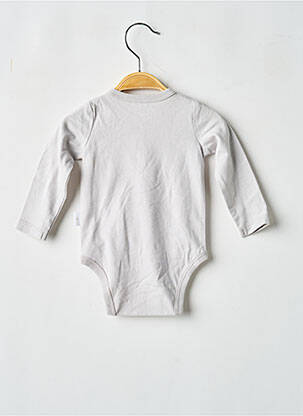 Body de lenjerie serigrafie gri P'TIT BISOU băiat