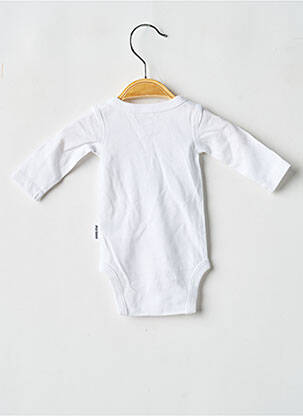 Body de lenjerie serigrafie alb P'TIT BISOU băiat
