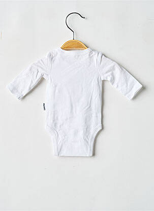 Body de lenjerie serigrafie alb P'TIT BISOU băiat