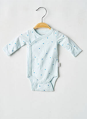 Body de lenjerie imprimeu fantezie albastru P'TIT BISOU garcon