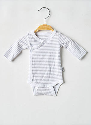 Body de lenjerie imprimeu fantezie gri P'TIT BISOU garcon