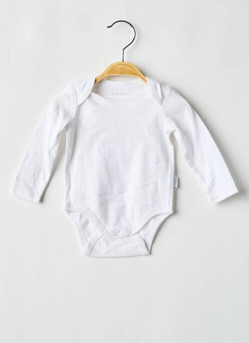 Body de lenjerie alb P'TIT BISOU garcon