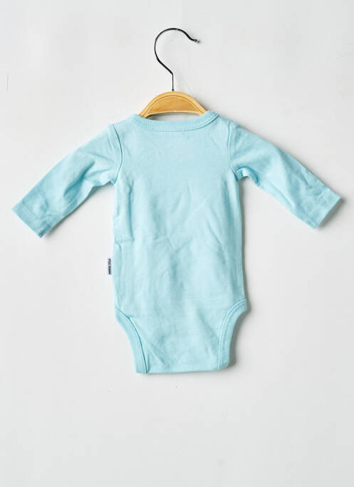 Body de lenjerie închidere presată albastru P'TIT BISOU garcon