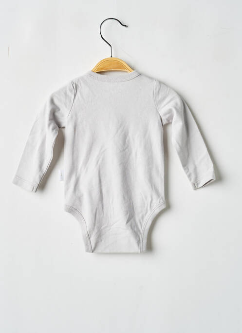 Body de lenjerie serigrafie gri P'TIT BISOU garcon