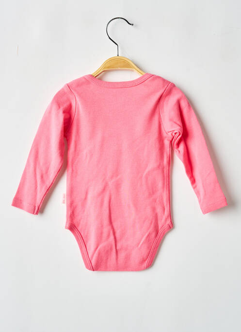 Body de lenjerie închidere presată roz P'TIT BISOU fille