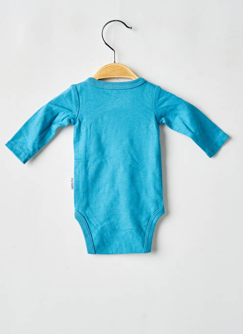 Body de lenjerie închidere presată albastru P'TIT BISOU garcon