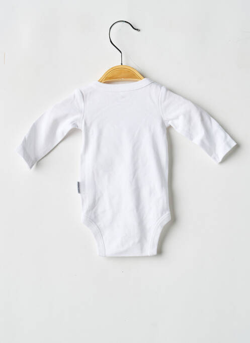 Body de lenjerie închidere presată alb P'TIT BISOU fille