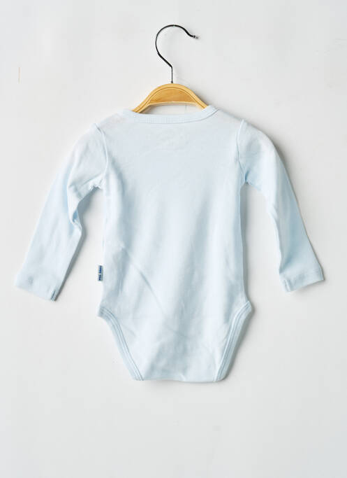 Body de lenjerie închidere presată albastru P'TIT BISOU garcon