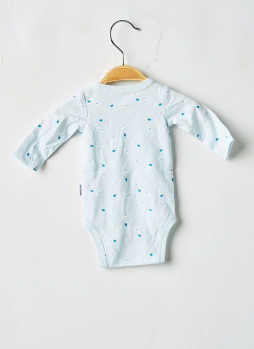 Body de lenjerie imprimeu fantezie albastru P'TIT BISOU garcon