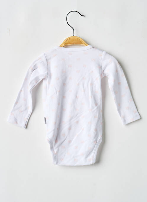 Body de lenjerie imprimeu fantezie alb P'TIT BISOU garcon