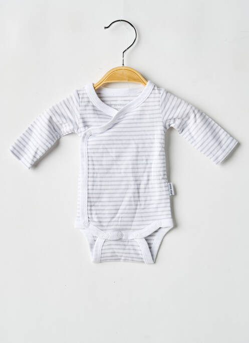 Body de lenjerie imprimeu fantezie gri P'TIT BISOU garcon