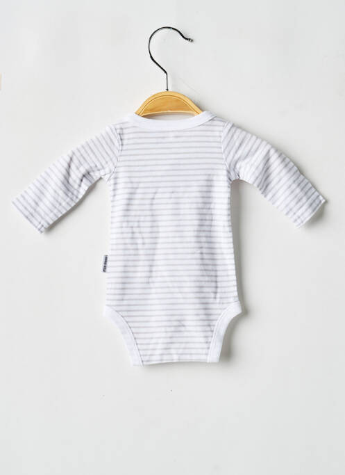 Body de lenjerie imprimeu fantezie gri P'TIT BISOU garcon