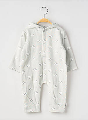 Salopetă-pantalon închidere presată mâneci lungi albastru P'TIT BISOU garcon