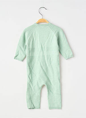 Salopetă-pantalon croială cambrată mâneci lungi verde P'TIT BISOU băiat