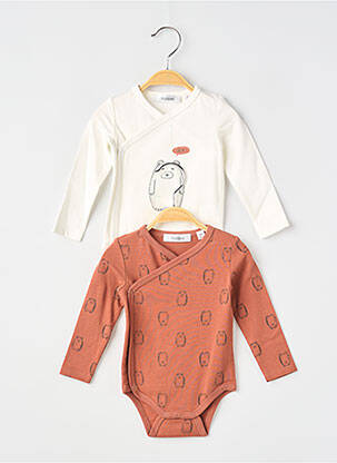 Body de lenjerie elasticitate portocaliu MARESE garcon