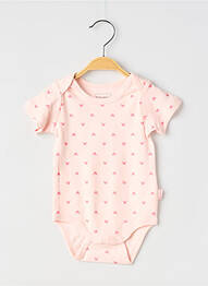 Body de lenjerie imprimeu animal roz P'TIT BISOU fată