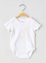 Body de lenjerie imprimeu animal alb P'TIT BISOU fille