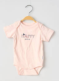Body de lenjerie imprimeu animal roz P'TIT BISOU fille