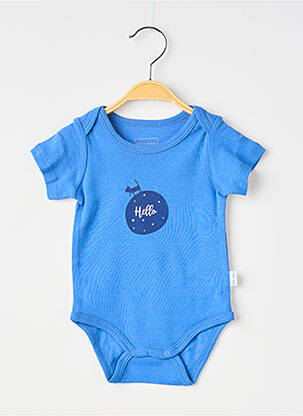Body de lenjerie elasticitate albastru P'TIT BISOU garcon