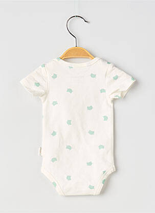 Body de lenjerie elasticitate alb P'TIT BISOU copil