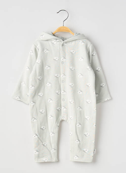 Salopetă-pantalon închidere presată mâneci lungi albastru P'TIT BISOU garcon