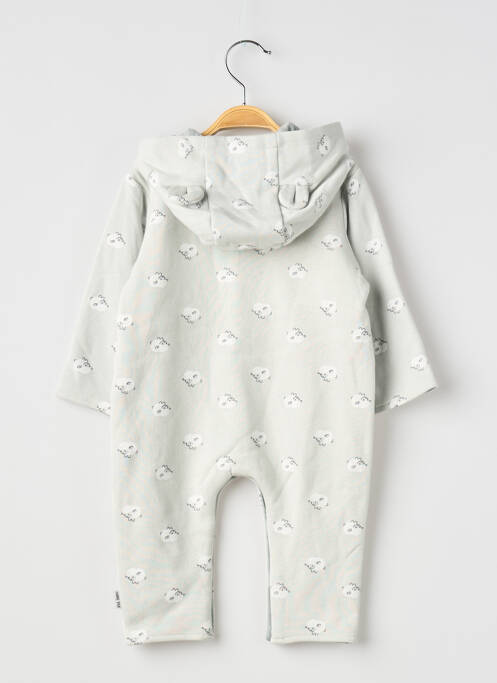 Salopetă-pantalon închidere presată mâneci lungi albastru P'TIT BISOU garcon