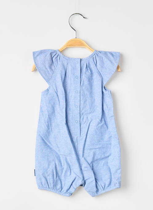 Salopetă-pantalon închidere presată fără mâneci albastru P'TIT BISOU garcon