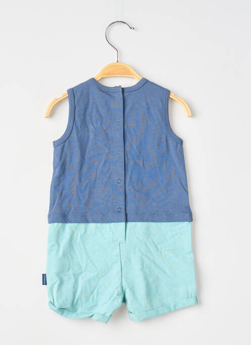 Salopetă scurtă fără mâneci fără mâneci albastru P'TIT BISOU garcon