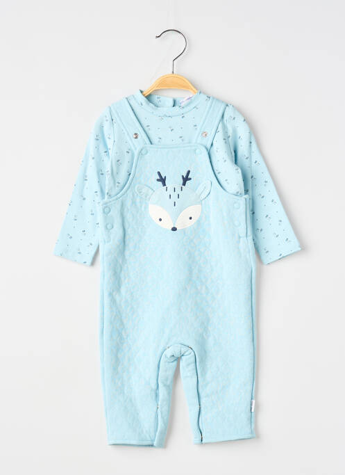 Set pantaloni tip de tricou albastru P'TIT BISOU garcon