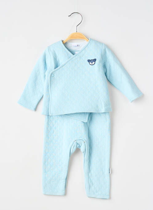 Set pantaloni mâneci lungi albastru P'TIT BISOU garcon