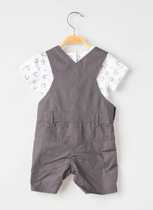 Set pantaloni tip de tricou gri P'TIT BISOU garcon