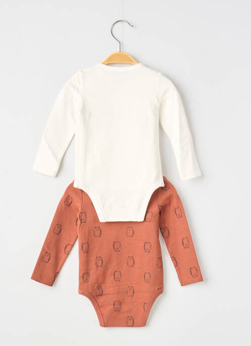 Body de lenjerie elasticitate portocaliu MARESE garcon