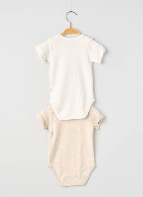 Body de lenjerie elasticitate bej P'TIT BISOU garcon